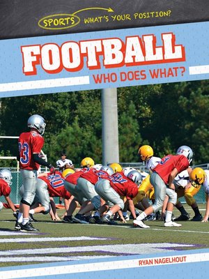 cover image of Football: Who Does What?